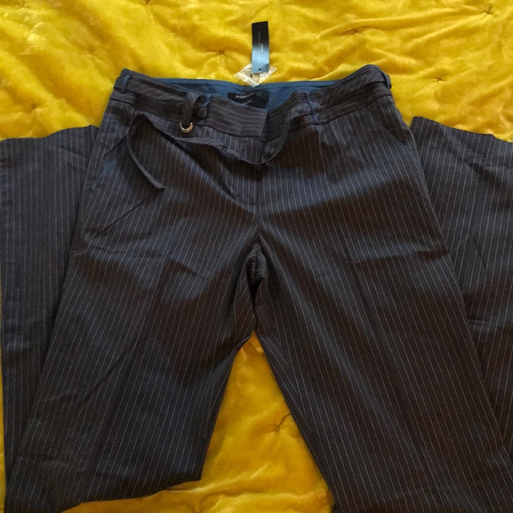 NWT BCBGmaxazria pinstriped dress pants size 8
